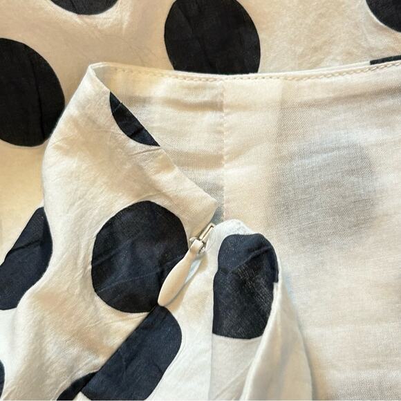 Lovers + Friends Paris Polka Dot Skirt Black and White Small - Picture 10 of 10